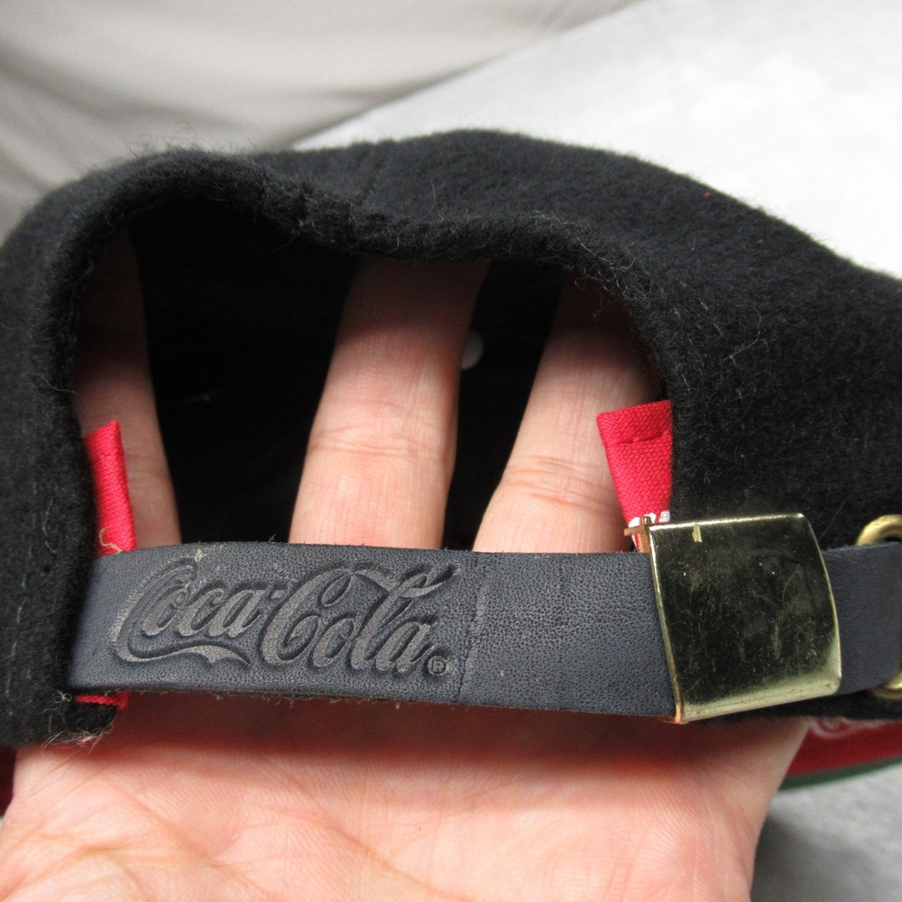Coca Cola Hat Baseball Disk Cap‎ Limited Edition Collectible VTG Rare Dead Stock - Picture 8 of 11